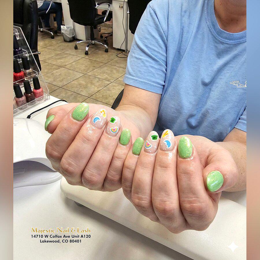 nail design by Majestic Nail & Lash